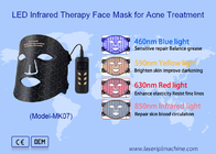 Uso domestico Terapia con luce a led Ringiovanimento della pelle Maschera facciale a LED a silicone